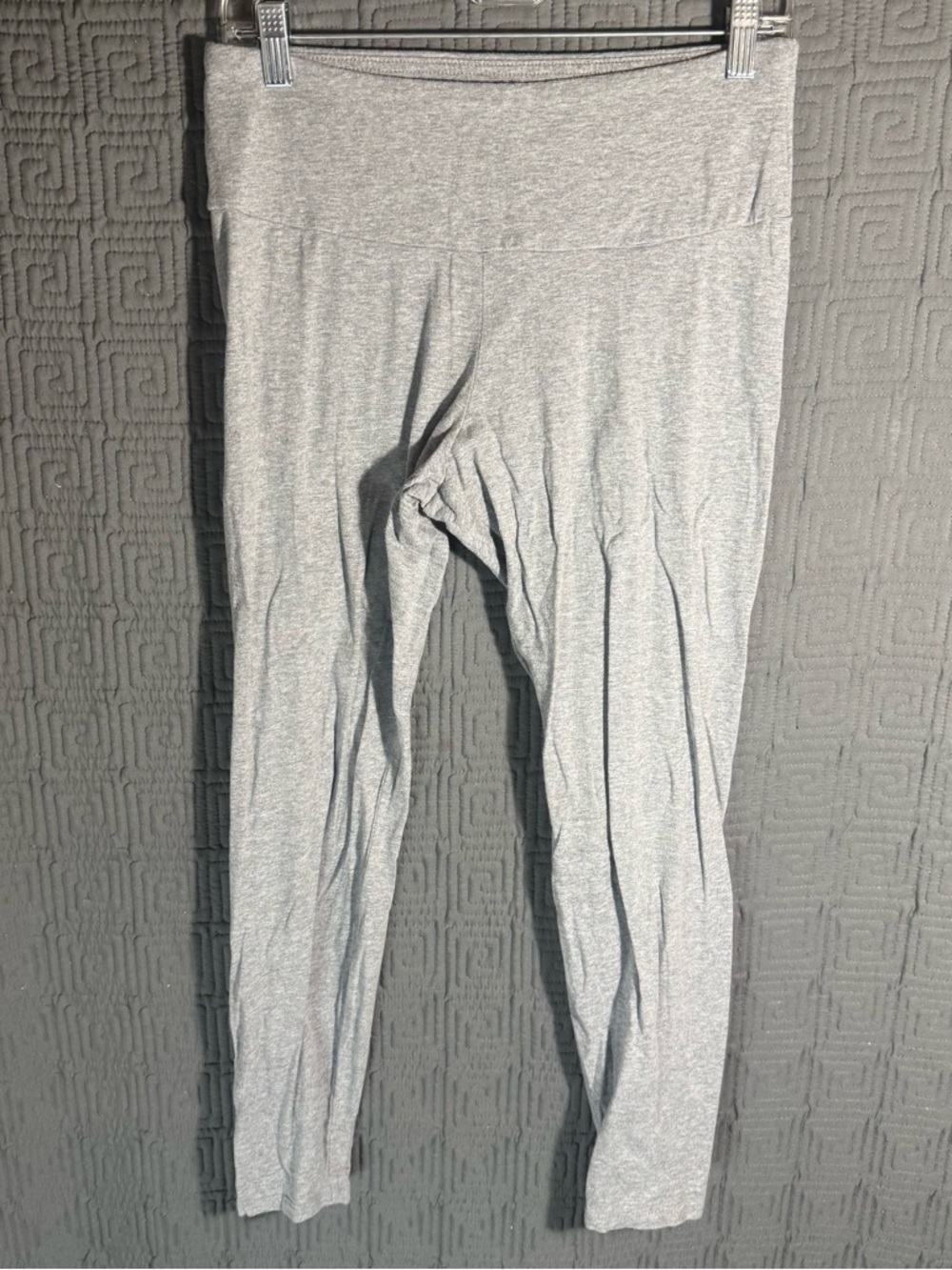 No Boundaries Leggings Women’s Large 12-14 Grey Gray Cotton Blend
